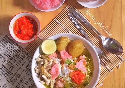 Ilustrasi soto ayam Padang. (Foto: Cookpad)